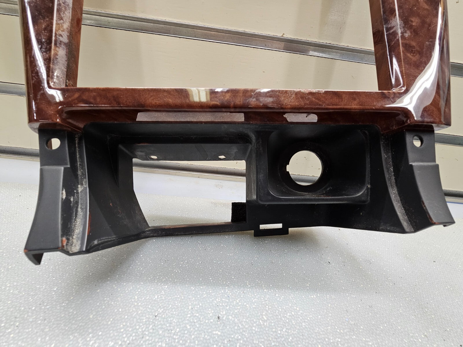 🔥2000-2003 Subaru Outback Dashboard Center Console Wood Surround Trim Cover LHD