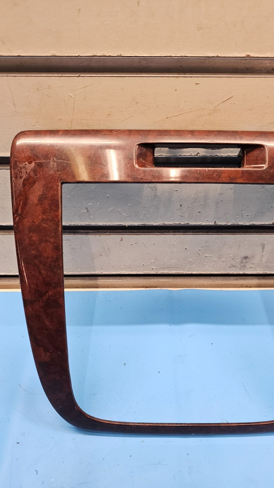 🔥06-13 Impala Center Dash AM FM Radio Stereo Trim Panel Bezel Woodgrain OEM