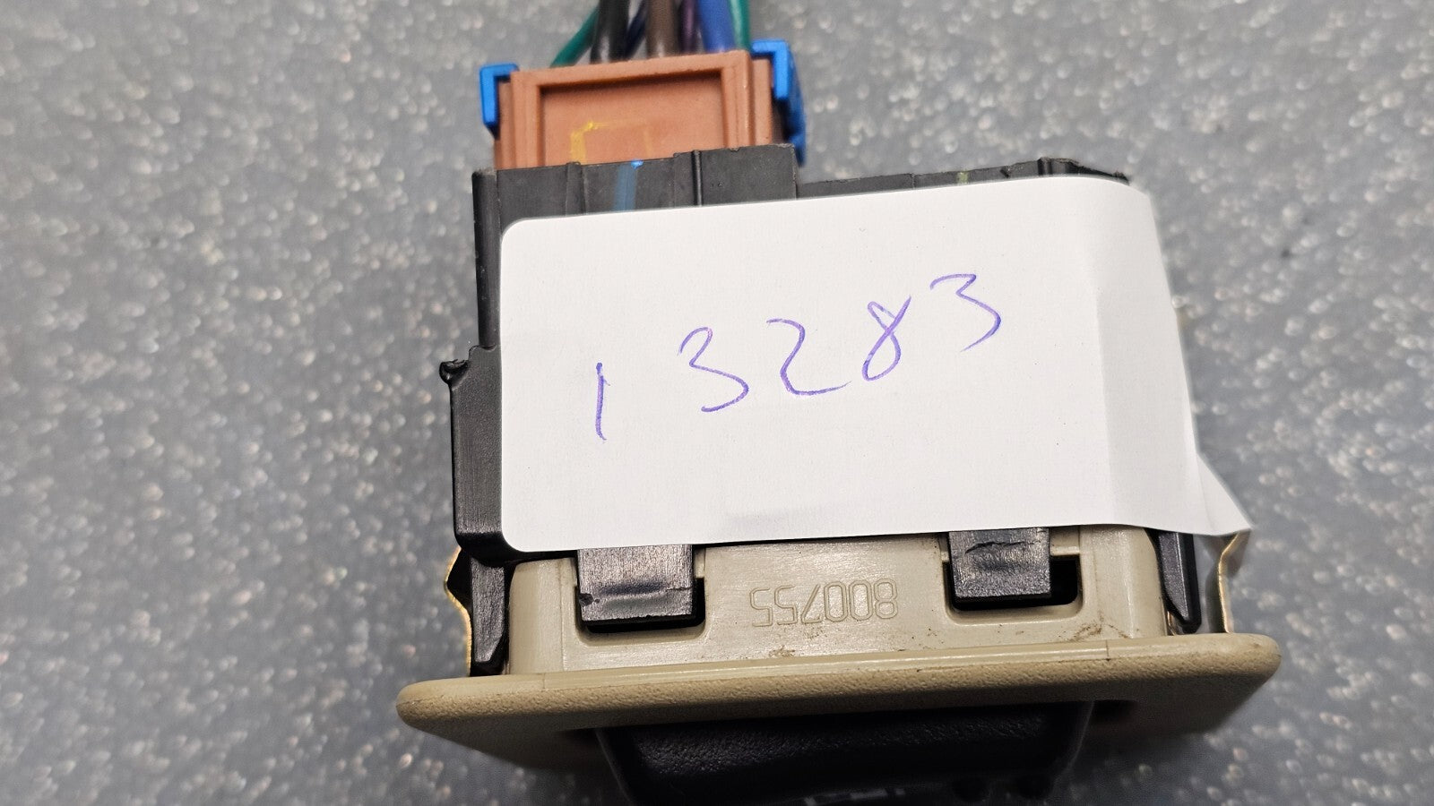 99-02 Chevy Silverado SIERRA Power Window Switch Lock REAR Left/Right Tan WS3