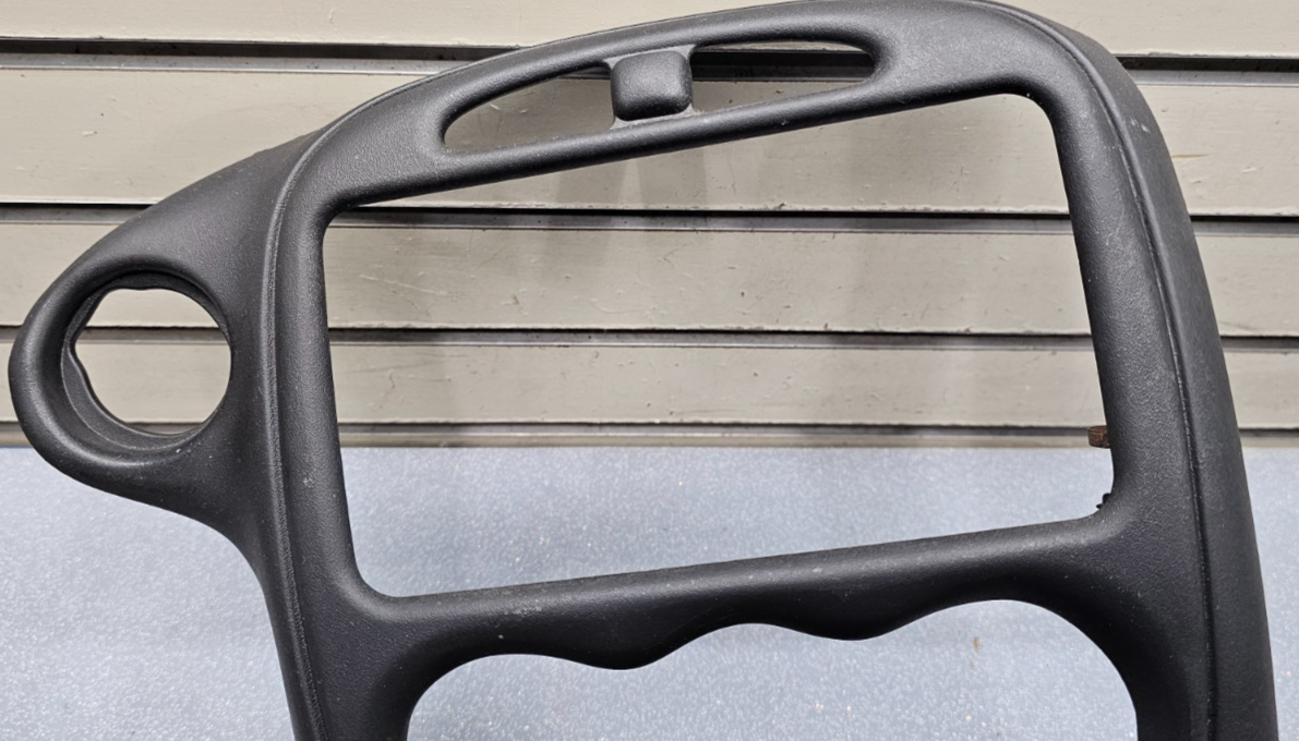 🔥99-05 Pontiac Grand Am Center Dash Radio Climate Bezel Trim Genuine Black OEM