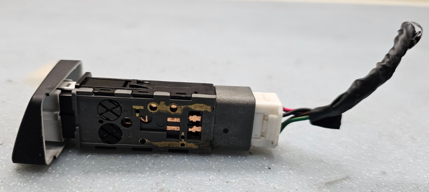 🔥2000-2006 Hyundai Santa Fe Rear Defrost Switch Button OEM BLACK