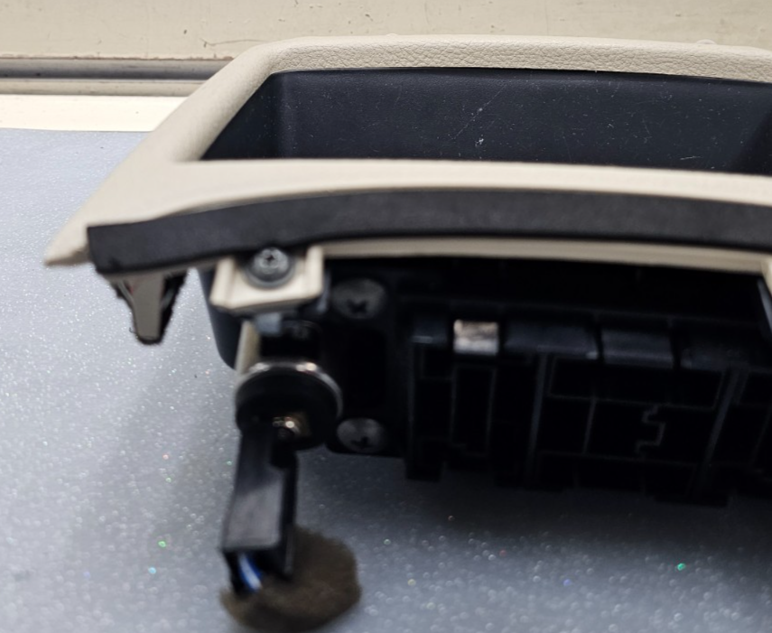 🔥07-09 Hyundai Santa Fe Shift Shifter Bezel Console Trim TAN OEM