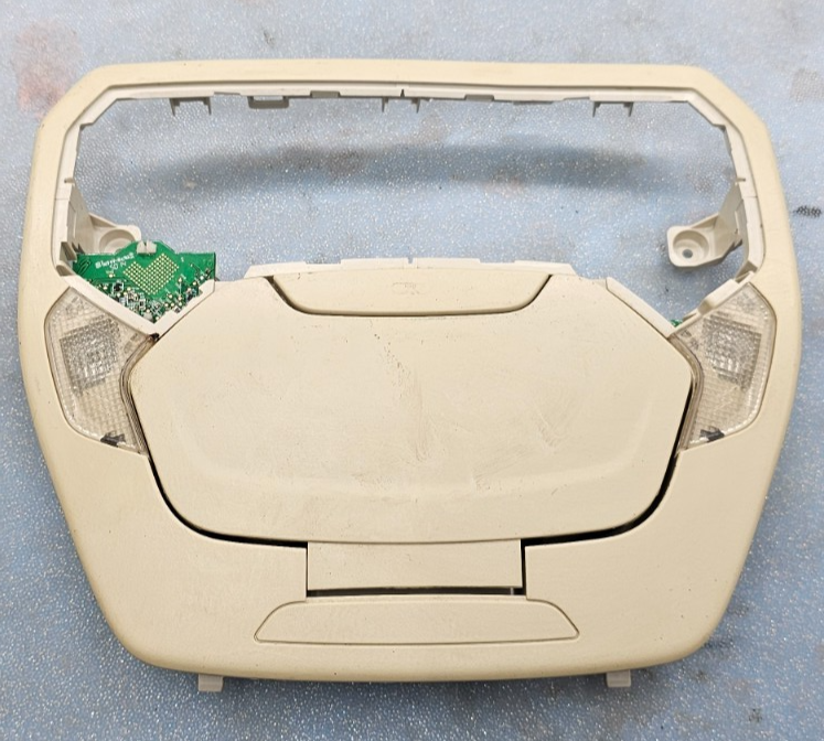 🔥12-18 Focus C-Max Overhead Upper Roof Console Dome Light Lamp Assembly Tan OEM