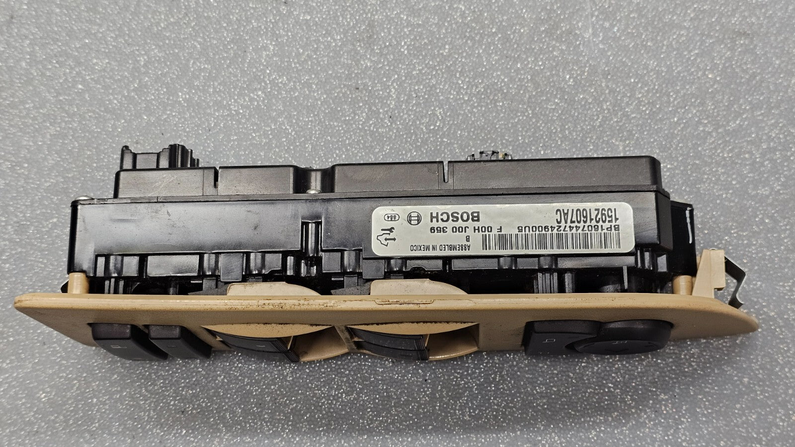 🔥06-11 Buick Lucerne Front Left Driver Master Power Door Window Switch Tan OEM