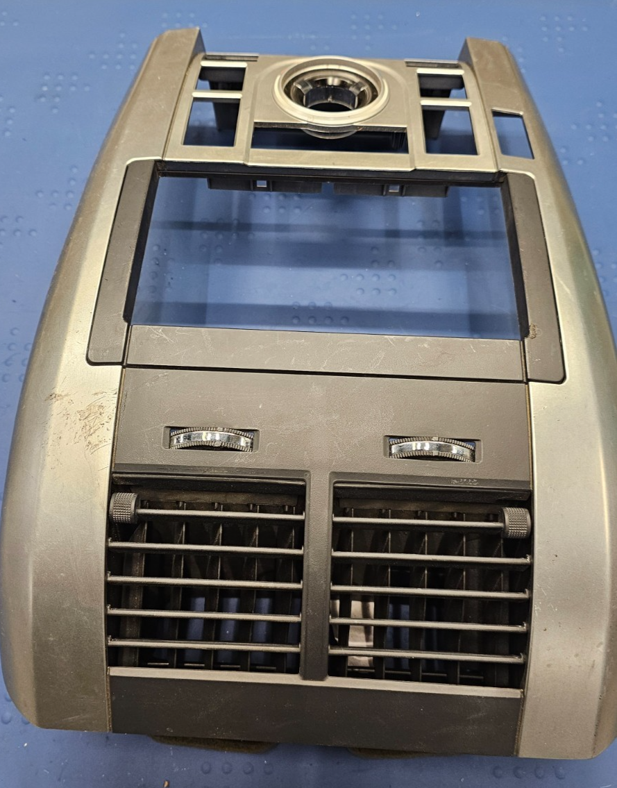 🔥05-10 SCION TC Dash AM FM Radio Stereo Display Climate Bezel Trim Panel SILVER