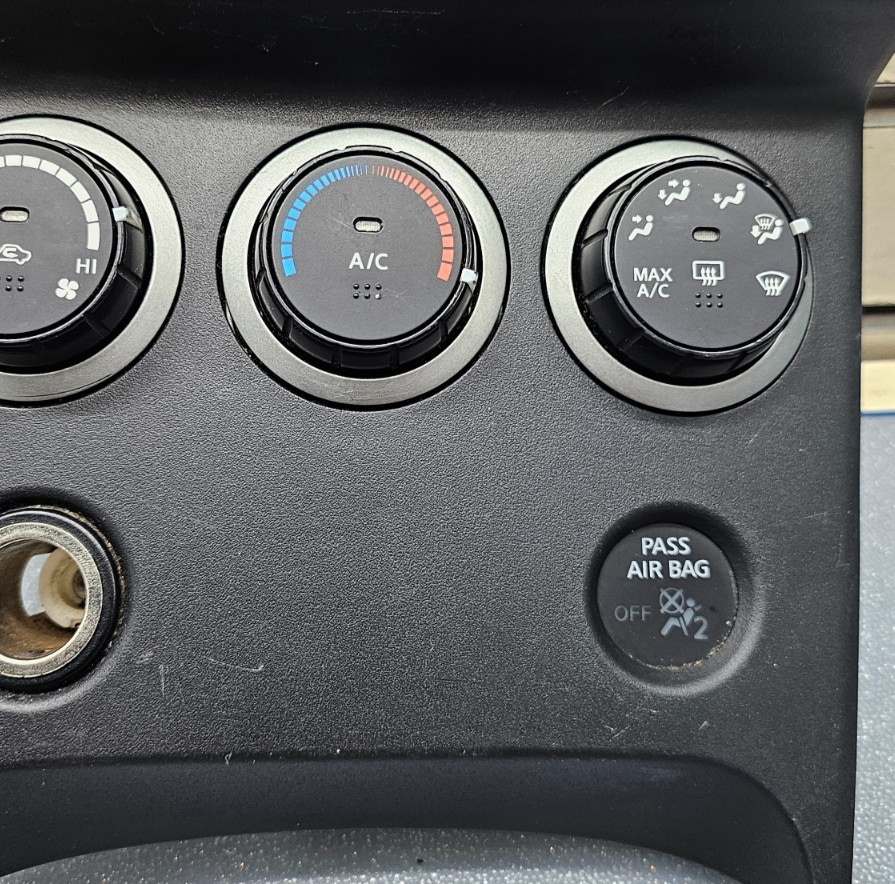 🔥08-15 NISSAN ROGUE DASH AC A/C HVAC CLIMATE TEMPERATURE HEATER CONTROL PANEL