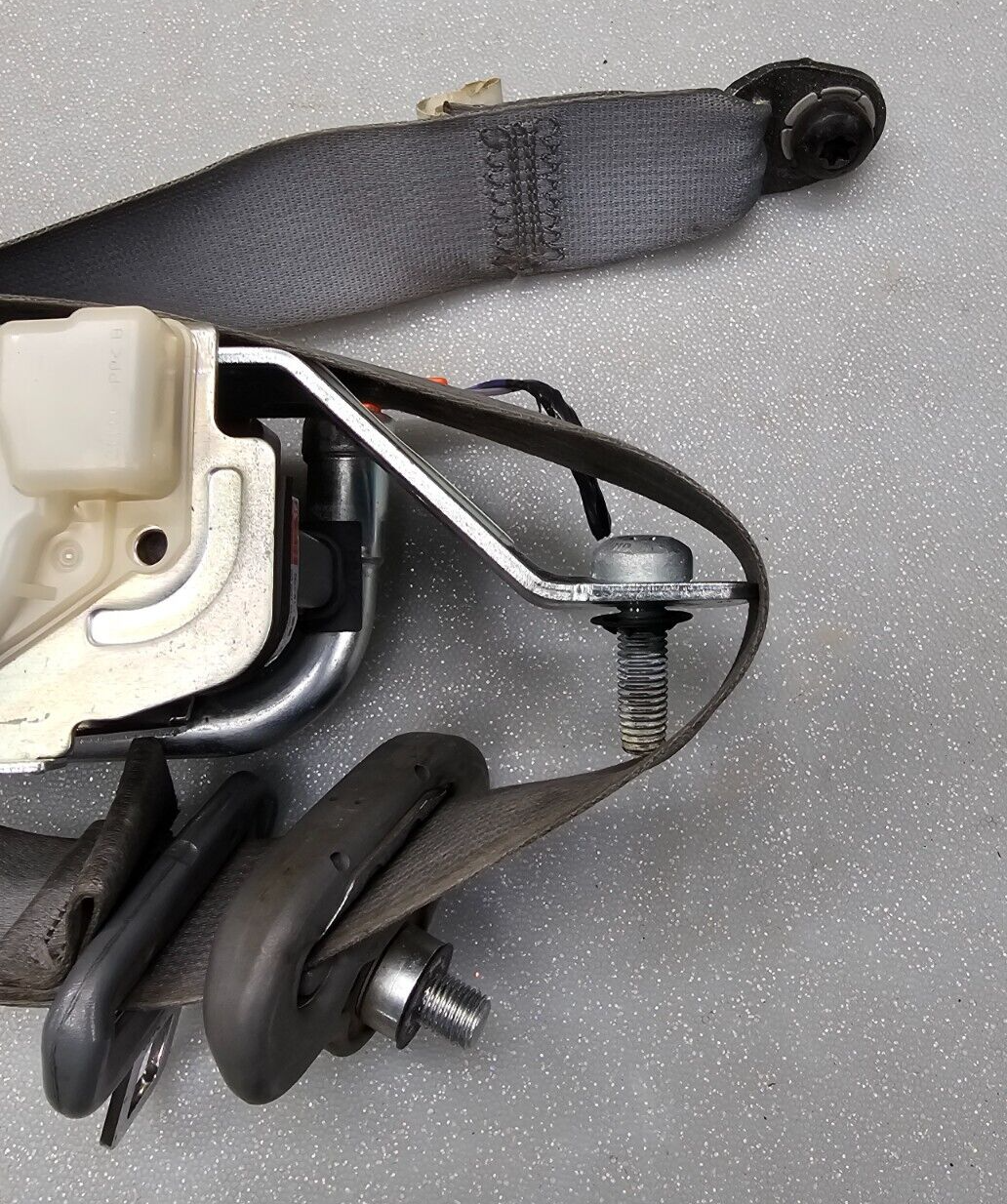 🔥09-14 Ford F 150 Front Left Driver Seat Belt Motorized Retractor Assembly Gray