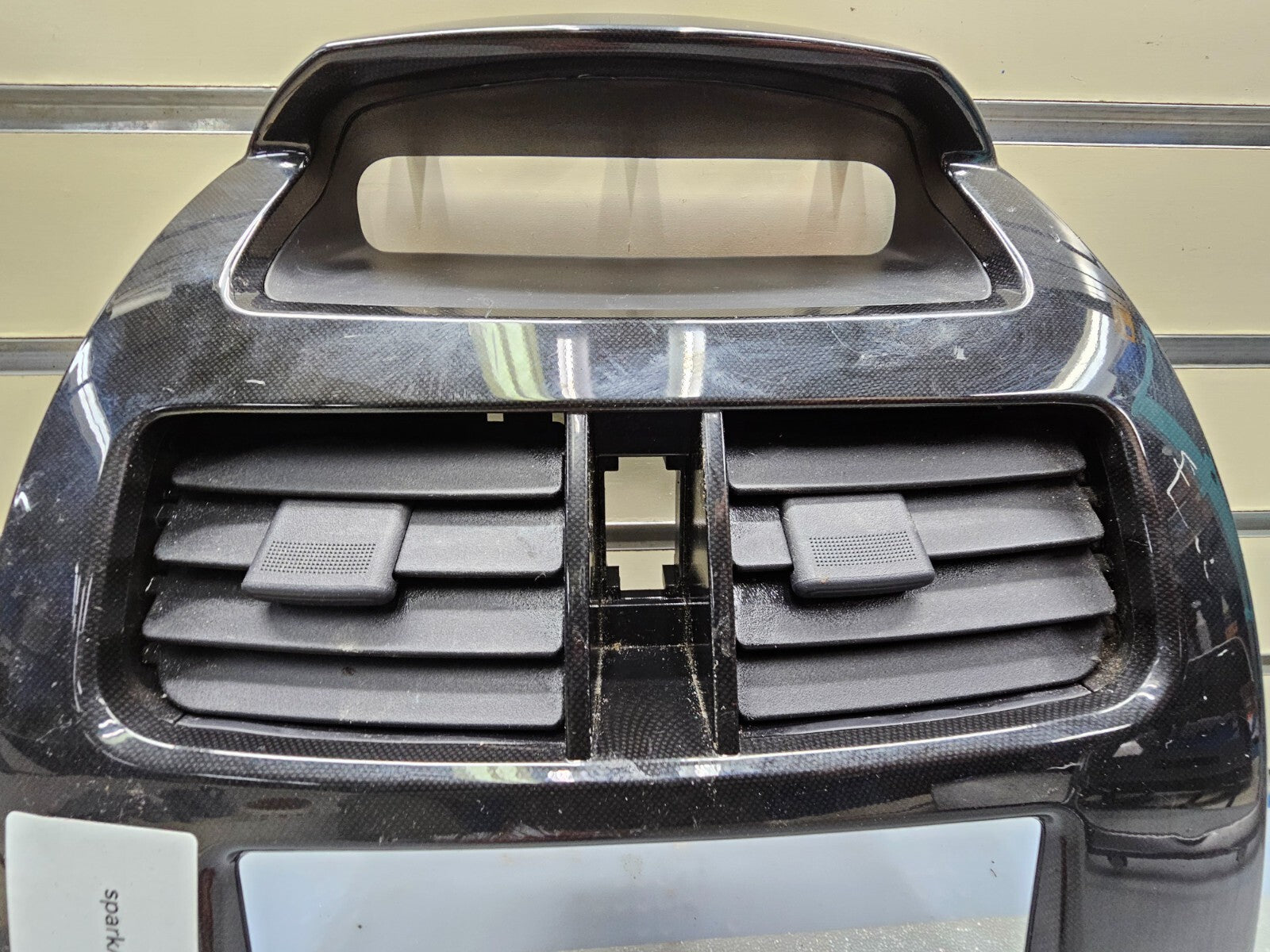 🔥11-15 Chevy SPARK Center Dash Radio Stereo Display Bezel Trim Panel Black OEM