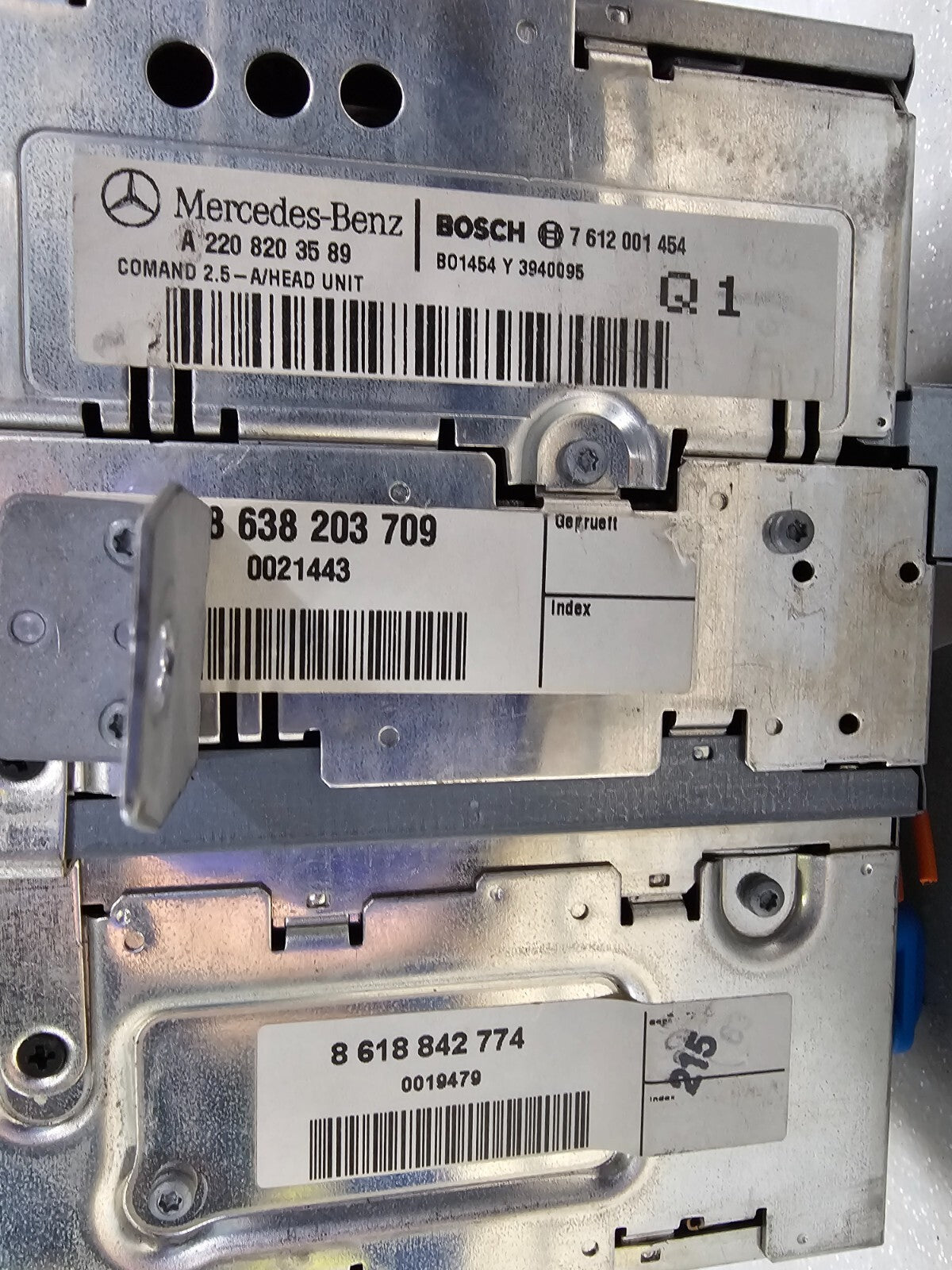 🔥00-02 Mercedes W215 CL55 AMG Command Comand Head Unit Radio Navigation OEM