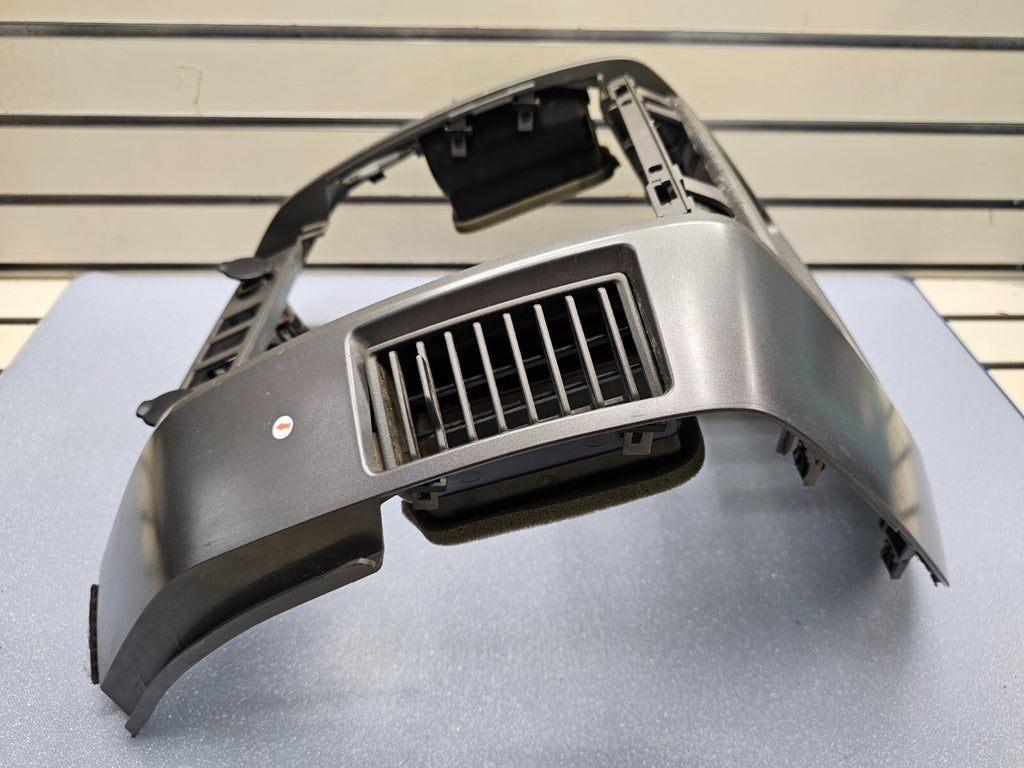 04-06 Nissan Titan Armada Center Dash Radio Display Stereo AC Bezel DK Gray B47