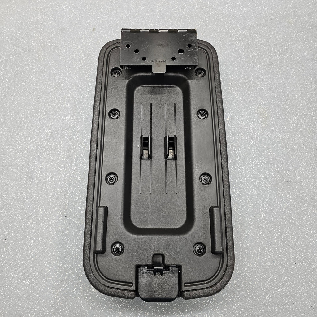 🔥05-10 Pontiac G6 Front Center Console Lid Arm Rest Top Pad Leather Black OEM