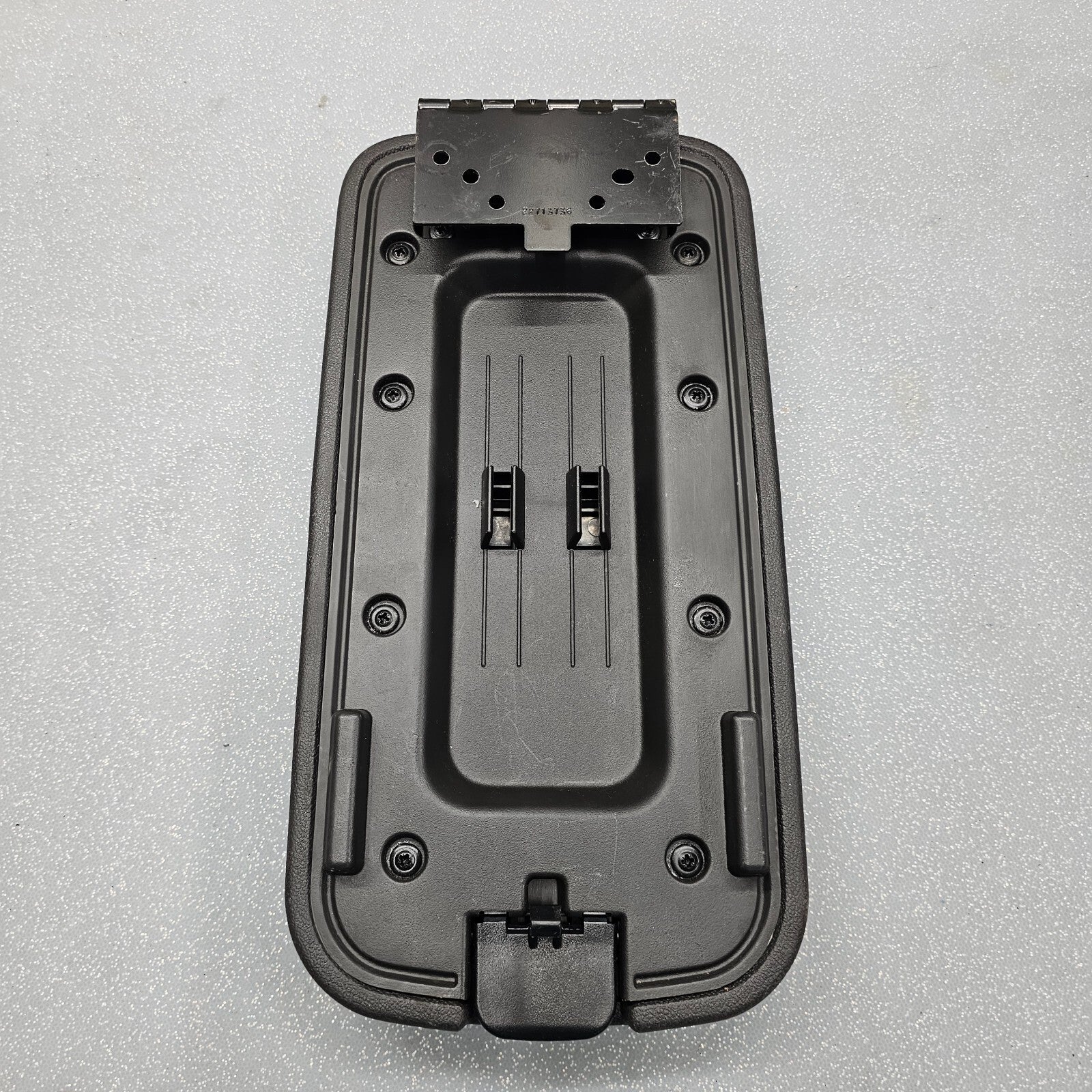 🔥05-10 Pontiac G6 Front Center Console Lid Arm Rest Top Pad Leather Black OEM