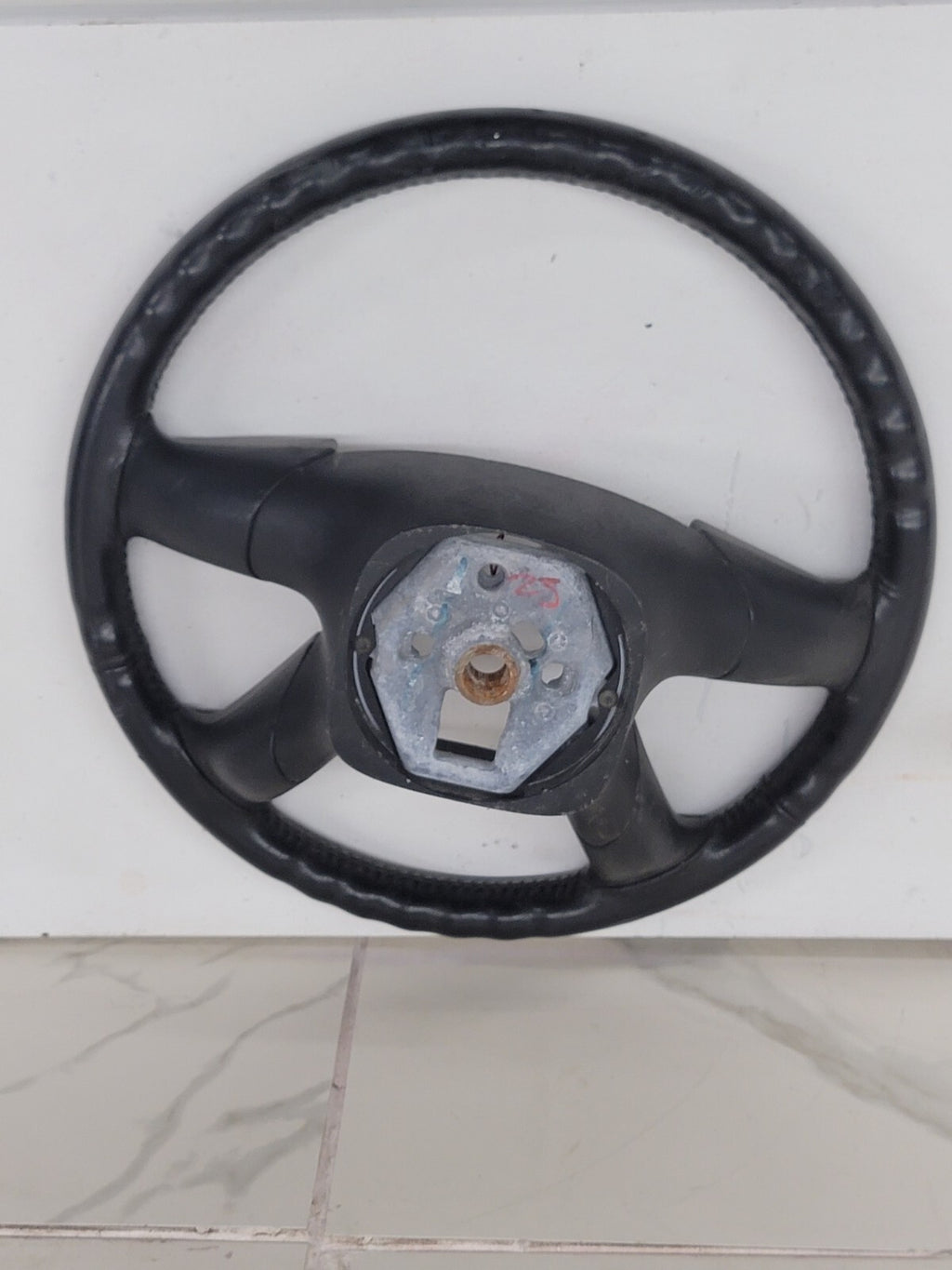 🔥03-06 SILVERADO SIERRA YUKON TAHOE SUBURBAN STEERING WHEEL LEATHER BLACK