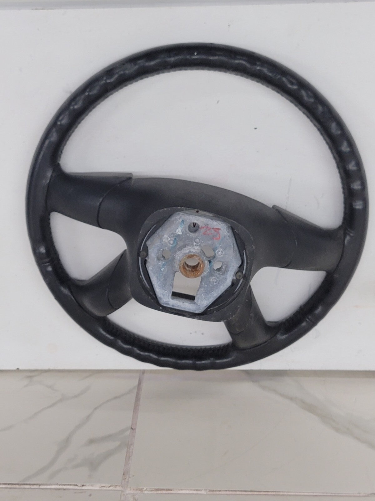 🔥03-06 SILVERADO SIERRA YUKON TAHOE SUBURBAN STEERING WHEEL LEATHER BLACK