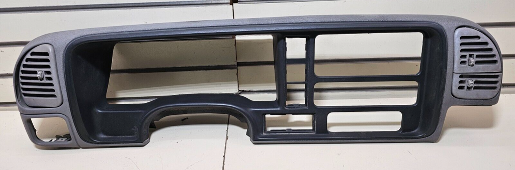95-99 CHEVY GMC TRUCK CK Instrument Cluster Speedometer Dash Bezel Gray/Black C3