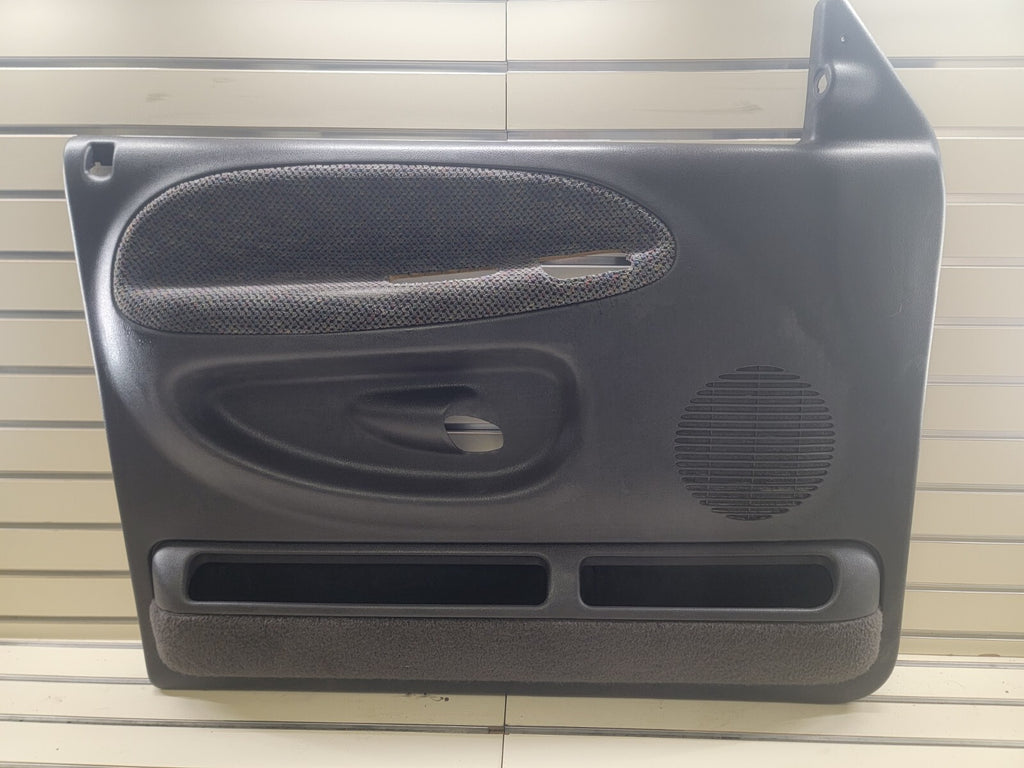 98-01 Dodge Ram 1500 2500 3500 Front Left Driver Door Trim Panel black auto D10
