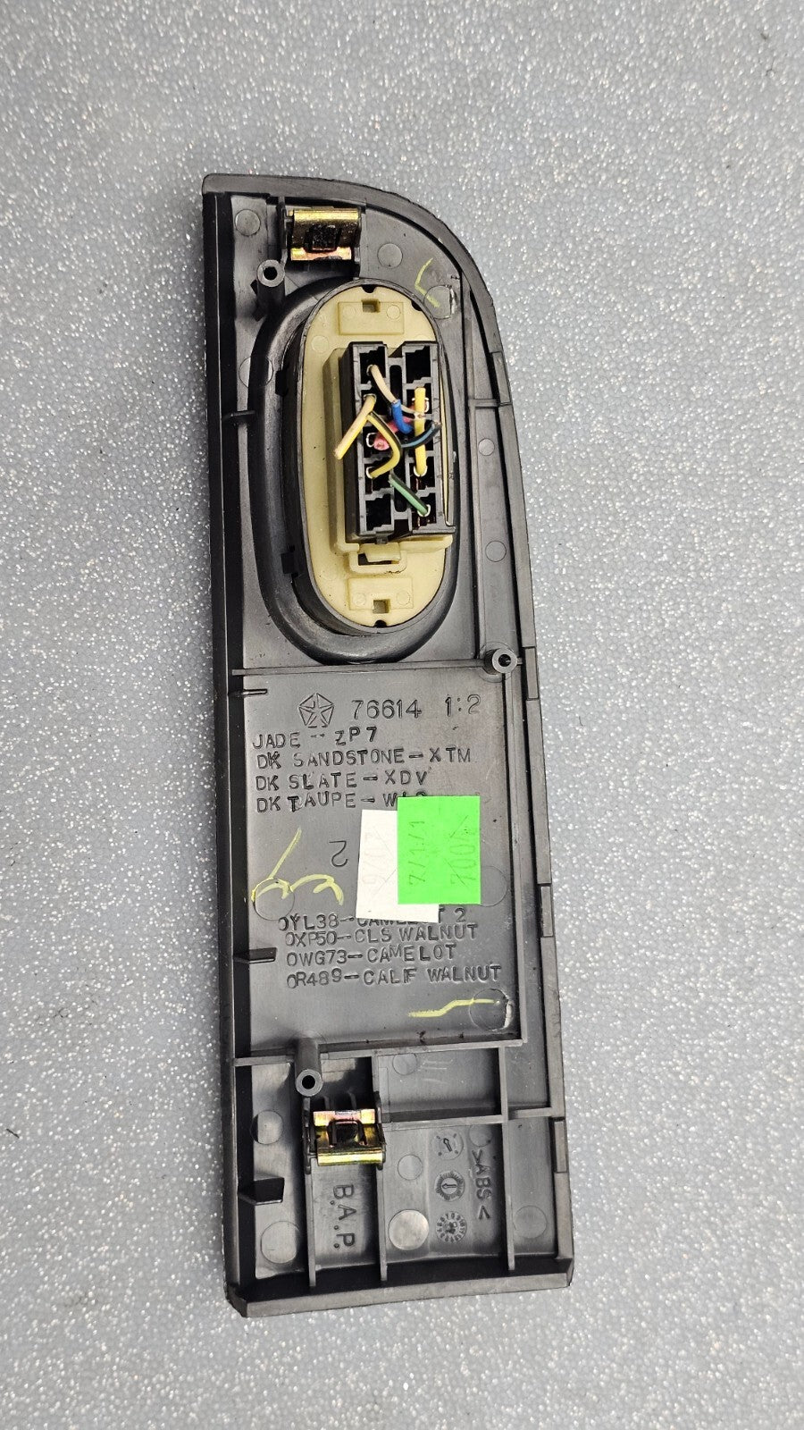 🔥01-06 Sebring Stratus Mirror Power Window Trim Control Switch Assembly Black