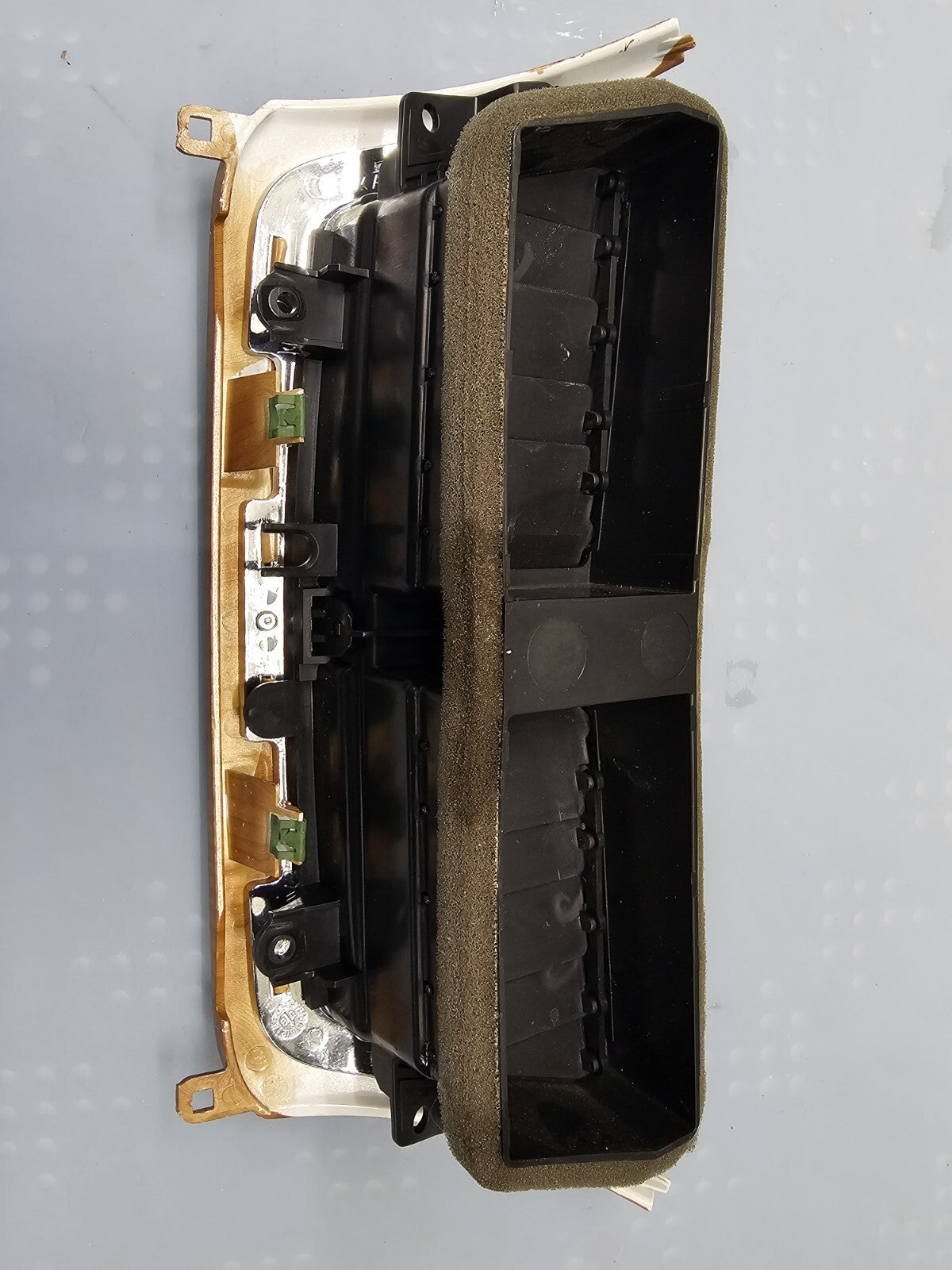🔥08-12 Chevy MALIBU Dash Heater AIR VENT Front Center Bezel Trim WOODGRAIN