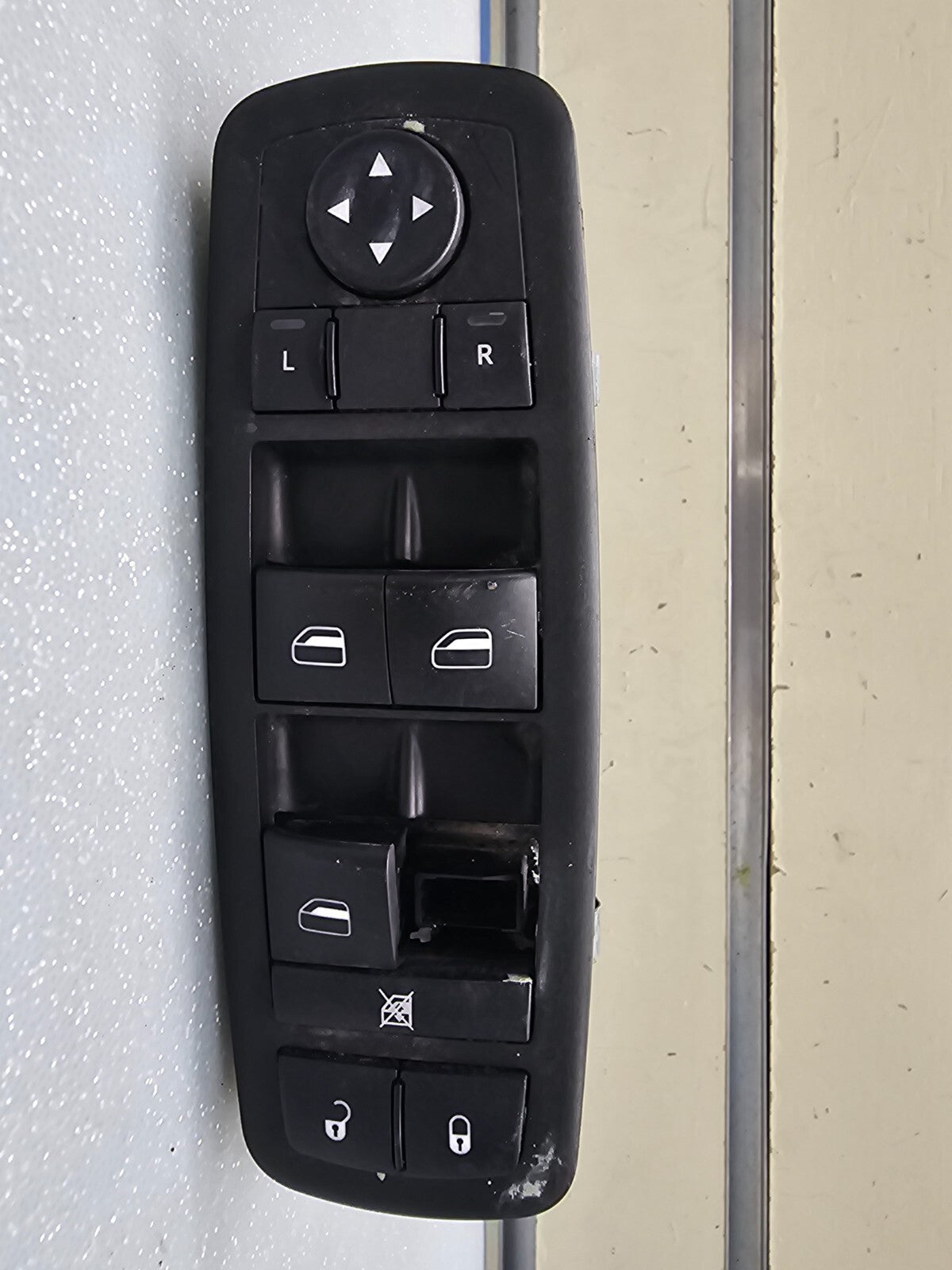 09-12 Dodge Ram 1500 2500 Left Driver Master Power Window Switch Assembly Black