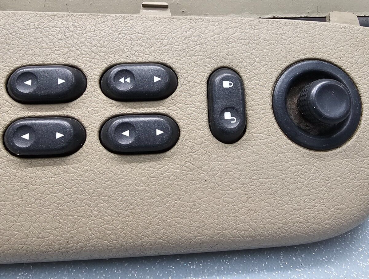 🔥04-08 Ford F150 Left Driver Master Power Window 2 Door Switch Control TAN WS24