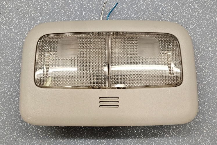 🔥09-13 Corolla Matrix Overhead Console Dome Map Light Lamp Storage Sunroof Tan