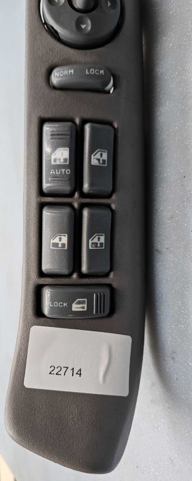🔥95-97 S10 BLAZER JIMMY Left Driver Master Power Window Switch Assembly GRAY