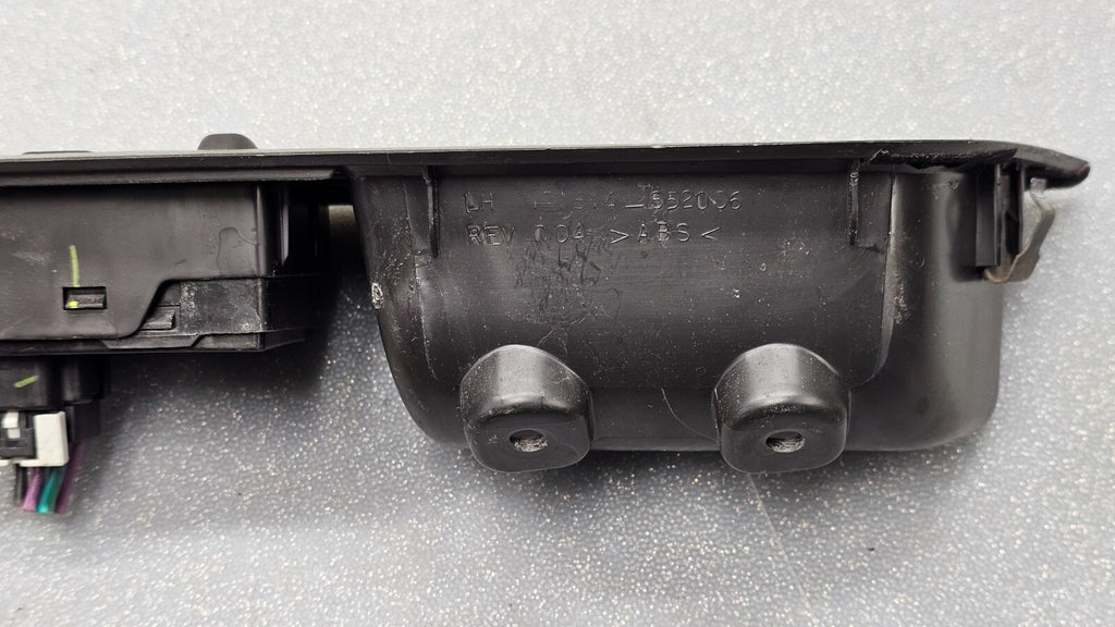 🔥09-16 CHEVY IMPALA LEFT DRIVER MASTER POWER DOOR WINDOW SWITCH BEZEL BLACK