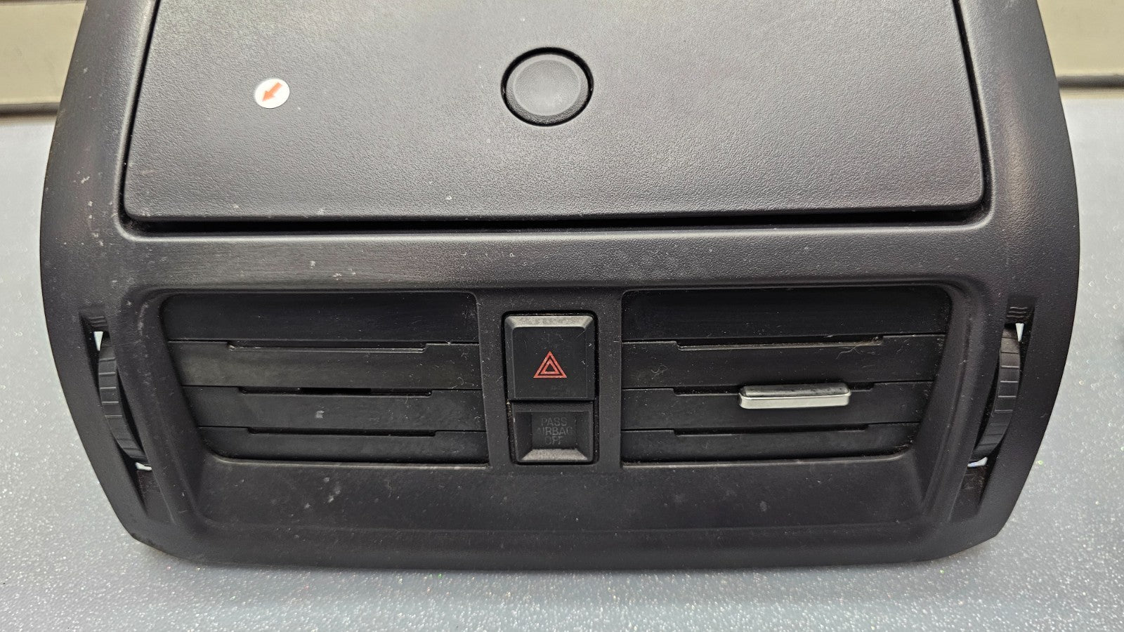 🔥10-12 Ford FUSION Dash Center AIR Vents STORAGE Compartment Cubby BLACK OEM