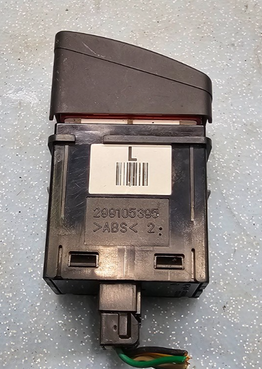 🔥12-16 Rio Hazard Warning Flasher Emergency Light Control Switch Button Black