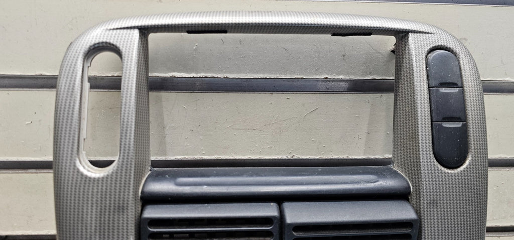 🔥02-05 FORD EXPLORER RADIO AUDIO CLIMATE TEMPERATURE CONTROL BEZEL TRIM SILVER