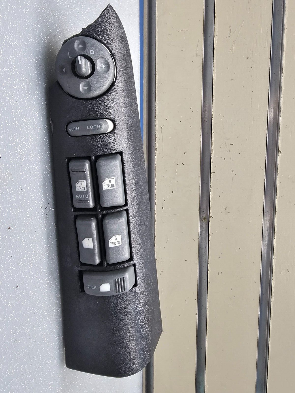🔥95-97 S10 BLAZER JIMMY Left Driver Master Power Window Switch Assembly Black