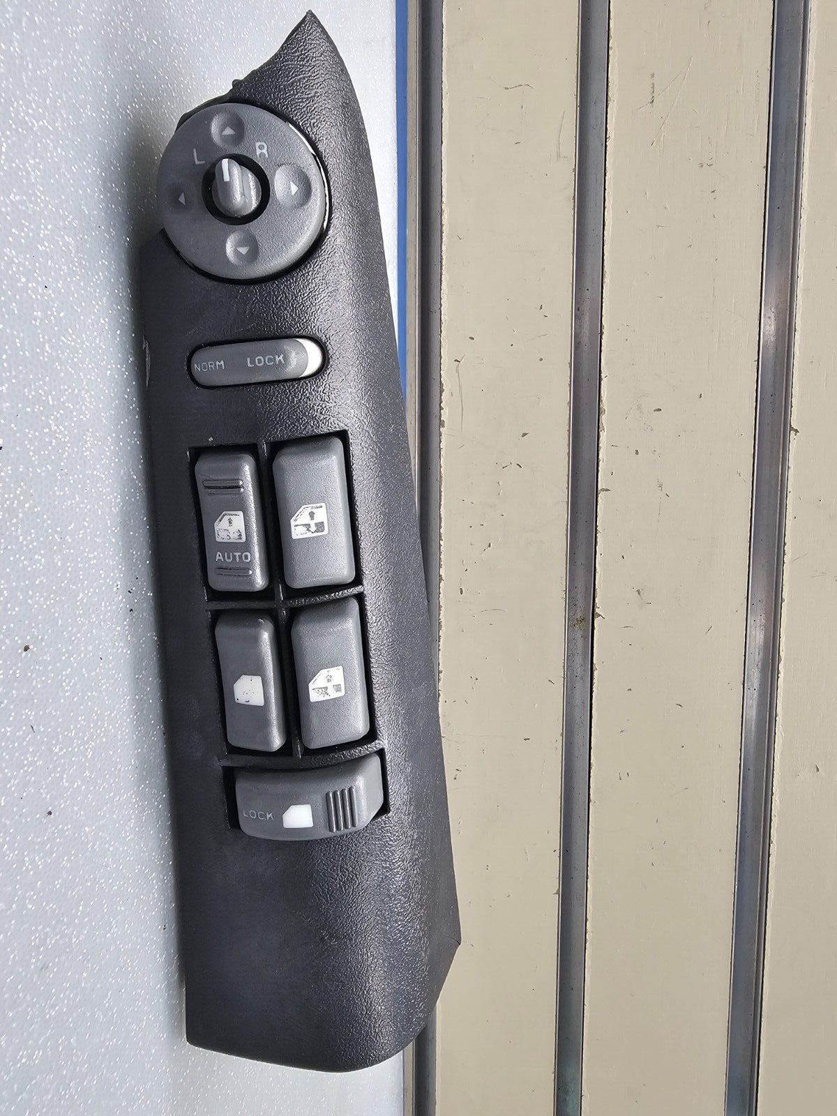 🔥95-97 S10 BLAZER JIMMY Left Driver Master Power Window Switch Assembly Black