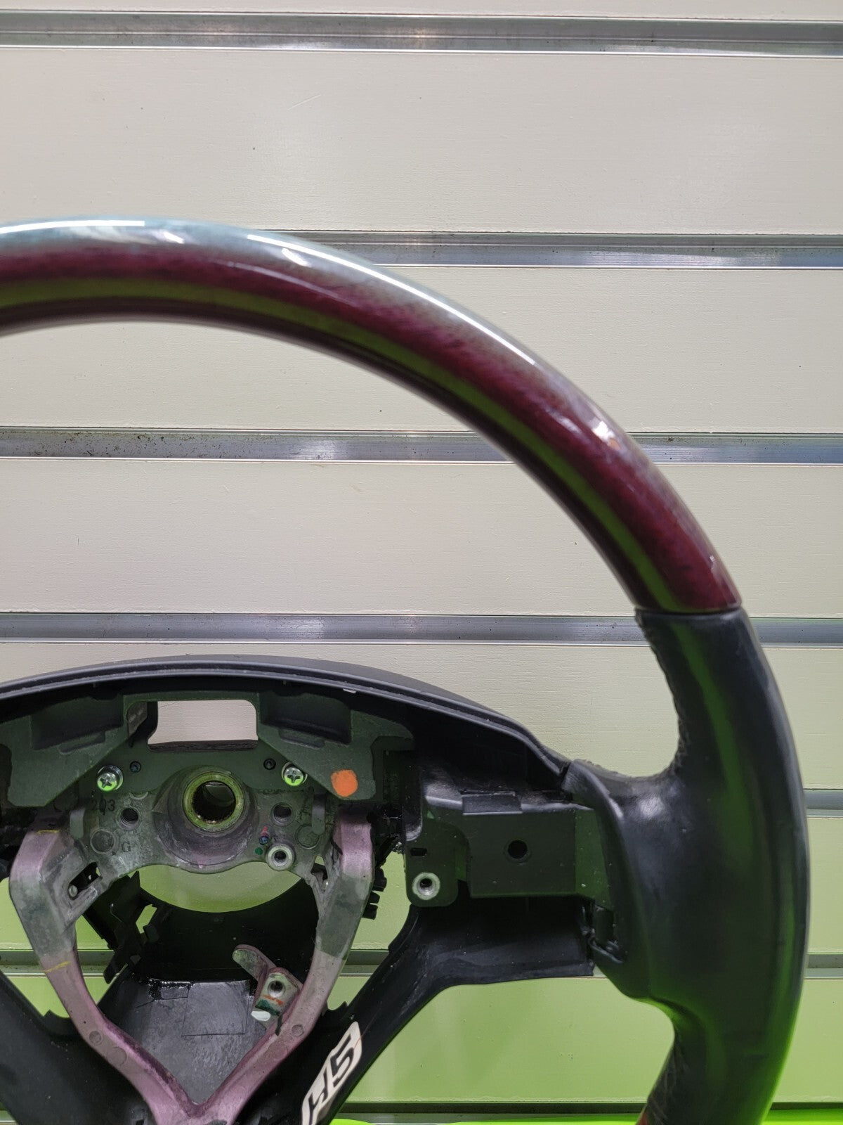 🔥06-11 Lexus GS300 GS350 GS430 Steering Wheel OEM Red Wood Black Leather OEM