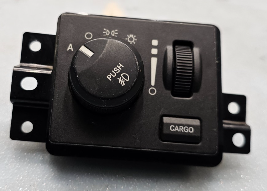 🔥05-11 Dodge Ram Dakota Front Headlight Head Lamp Switch Control Assy Black OEM
