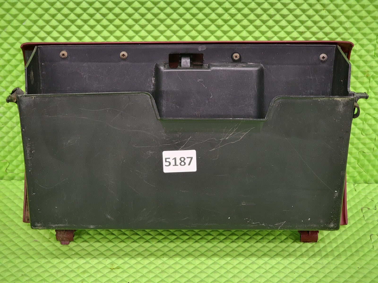 🔥1992-1996 ford f150 f250 f350 bronco RED glove box glovebox