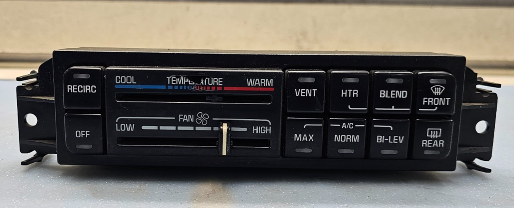 🔥95-96 Buick Lesabre Dash AC A/C HVAC Heater Temperature Climate Control OEM
