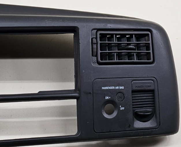 🔥99-04 Ford F250 F350 Dash Instrument Cluster Speedometer Bezel Panel BLACK