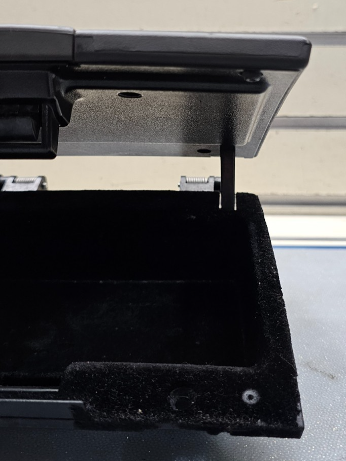 🔥07-10 Elantra Center Upper Dash Cubby Storage Compartment Assembly Black OEM