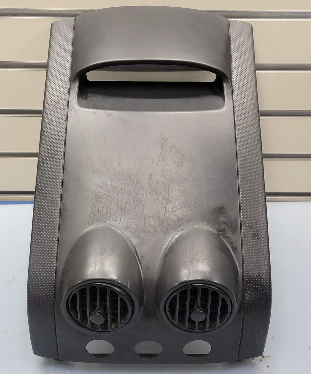 🔥04-08 Chevrolet Aveo Hatchback Dashboard Top Center Air Vents Clock Bezel GRAY