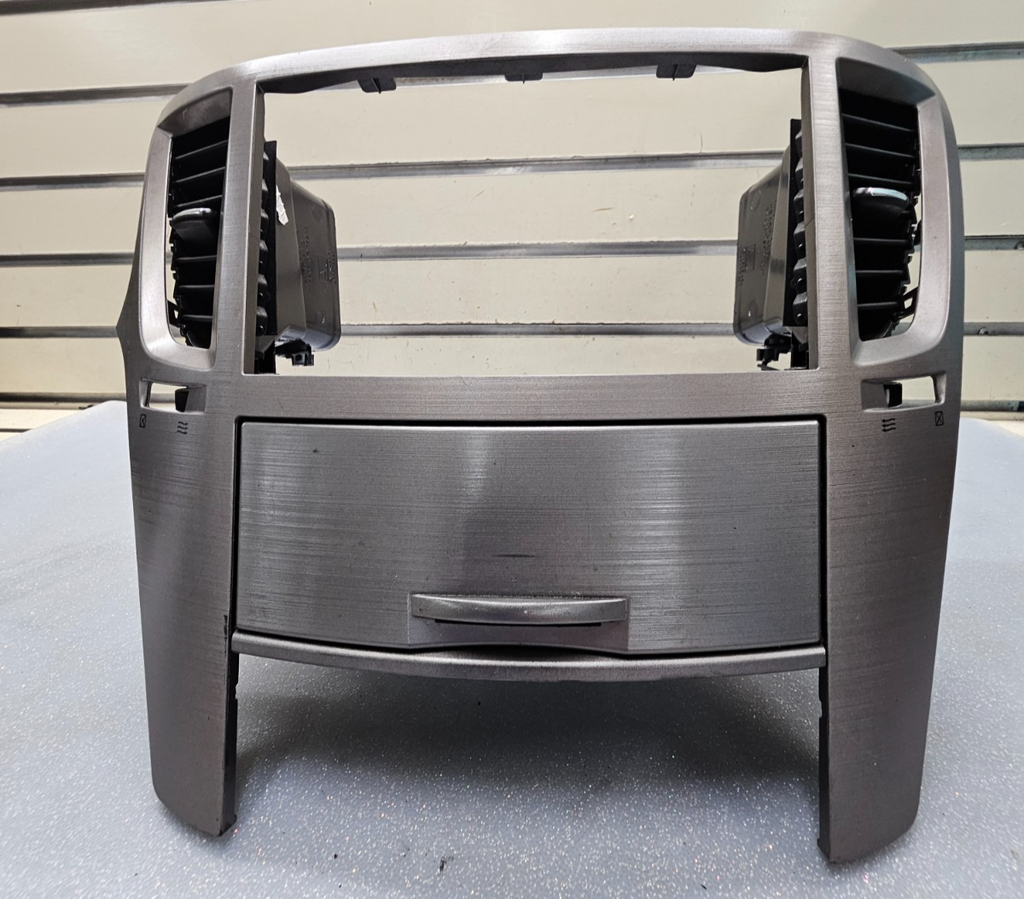🔥 10-14 Subaru Legacy Front Console Radio Climate Dash Trim Bezel Panel Silver
