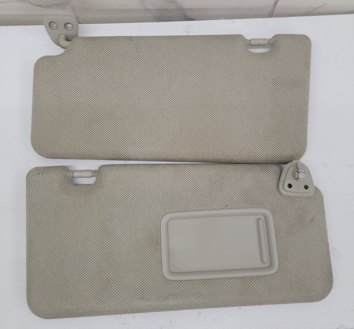🔥2013-2018 Toyota RAV4 Sun visor Left & Right Set: 2  LIGHT GRAY  OEM