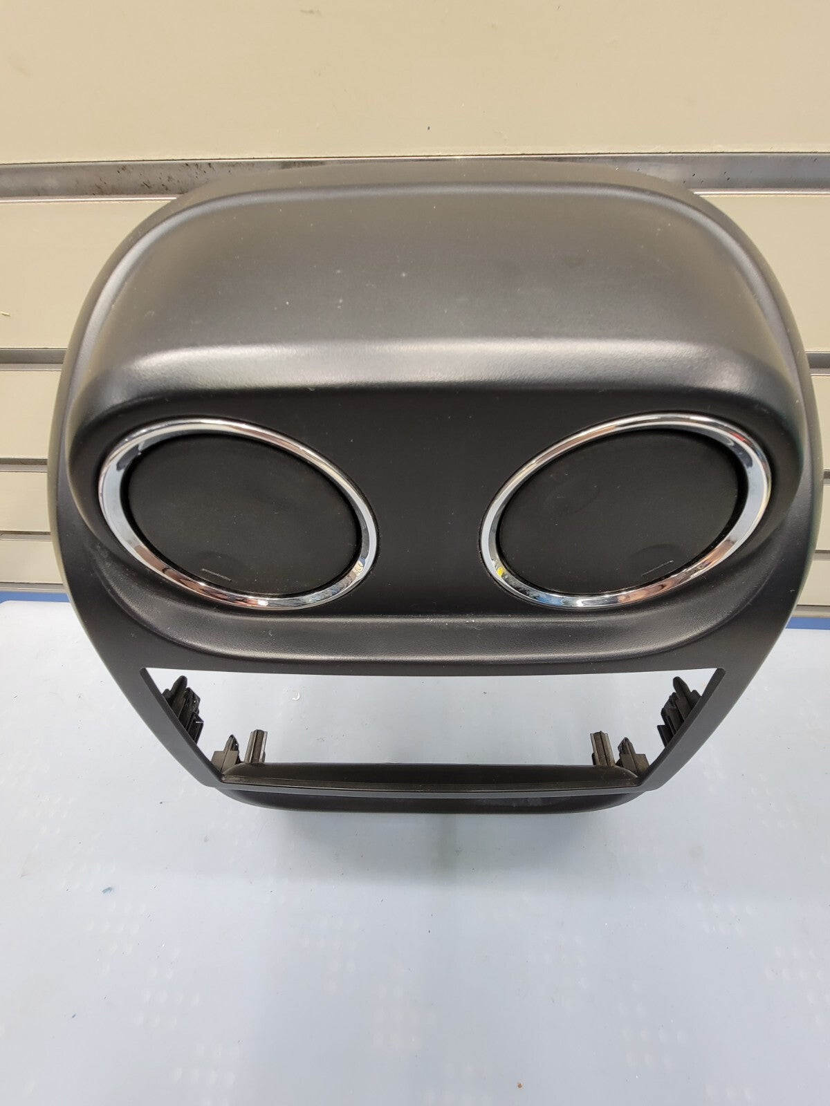 🔥10-16 Jeep Compass Patriot Center Radio Climate Dash Trim Bezel Vents BLACK