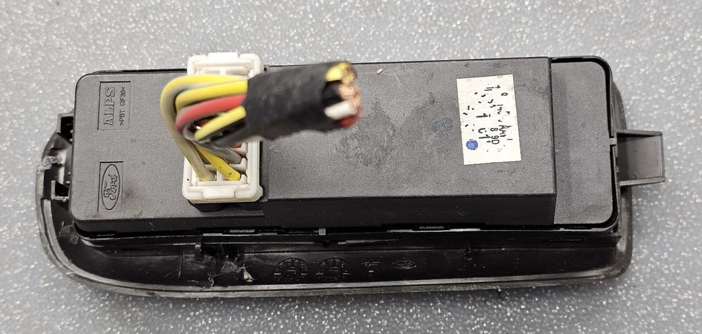 01-07 Escape Mariner Tribute Front Left Driver Master Door Window Switch Black