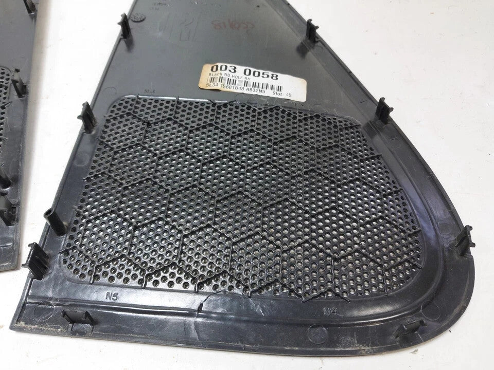 04-08 Ford F150 Right Passenger/Left Driver Door Panel Speaker Grille Cover Pair