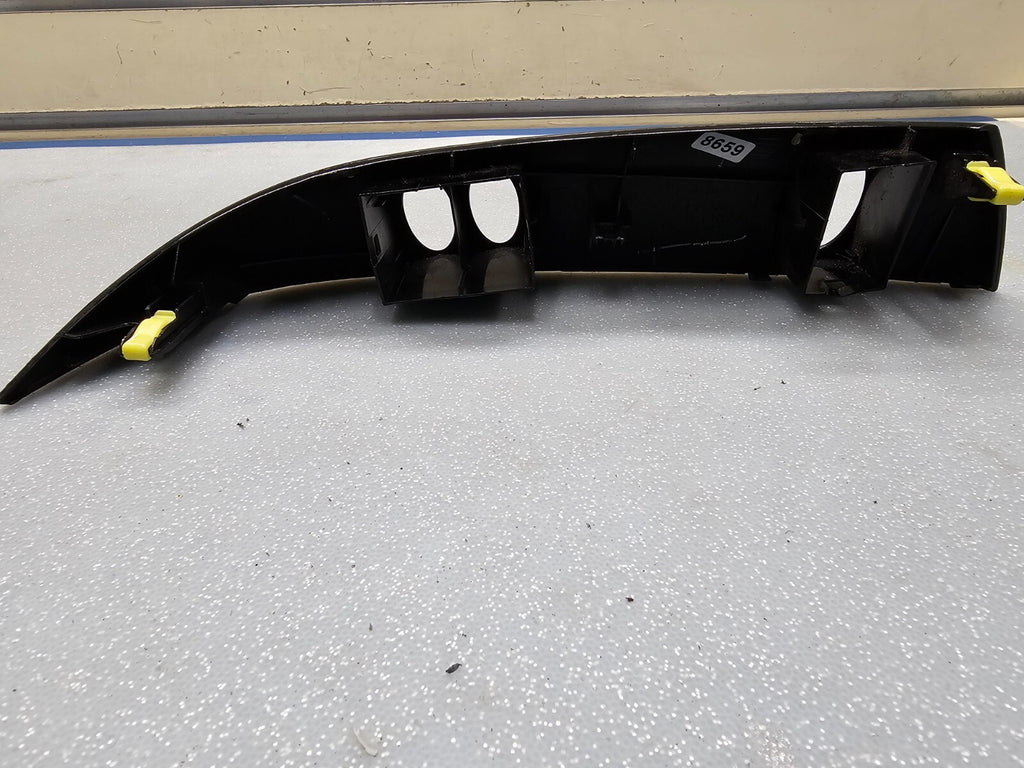 04-10 Toyota Sienna Dash Left Hazard Defrost Light Door Switch Trim Bezel Black