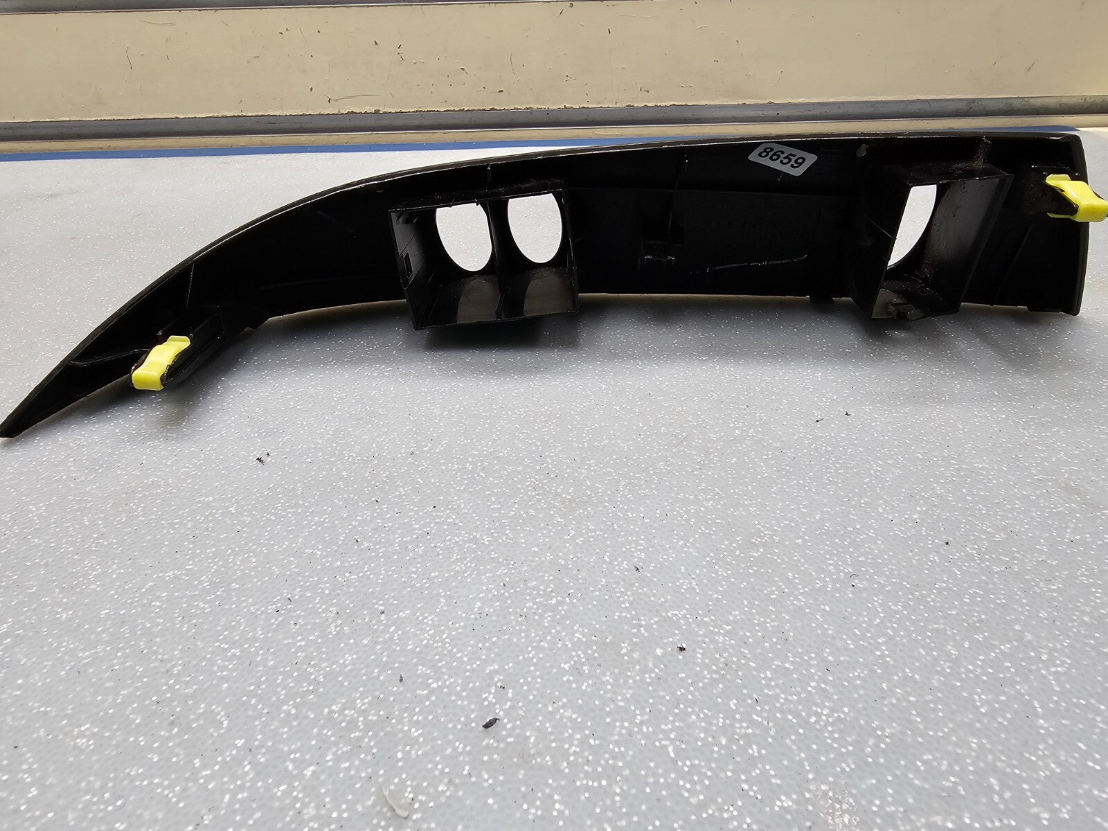 04-10 Toyota Sienna Dash Left Hazard Defrost Light Door Switch Trim Bezel Black