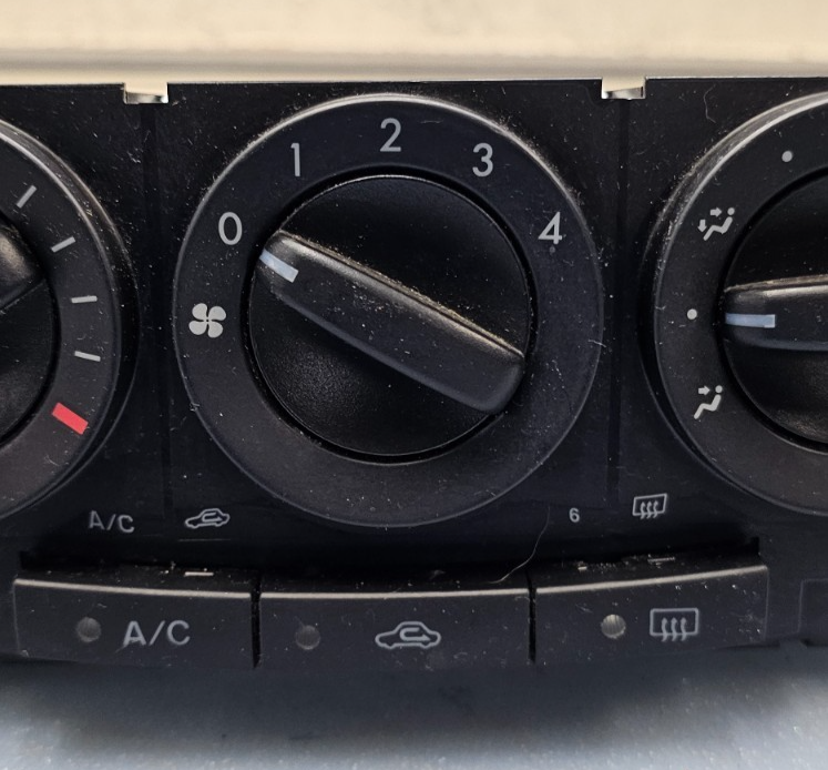 🔥07-09 MAZDA CX-7 Dash AC A/C HVAC Heater Climate Temperature Control Black