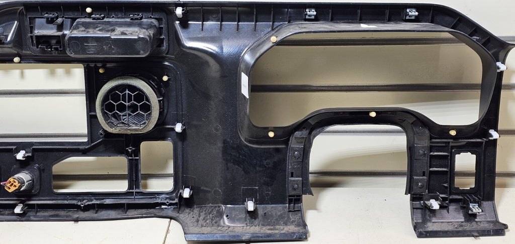 09-14 Ford E150 E250 Dash Instrument Cluster speedometer Trim Bezel Panel Blue