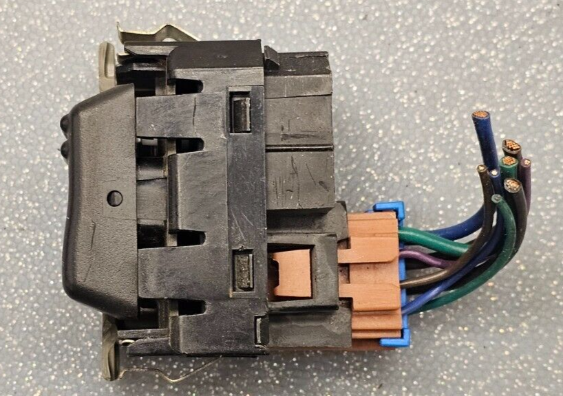 99-02 Chevy Silverado SIERRA Power Window Switch Lock REAR Left/Right Black WS3