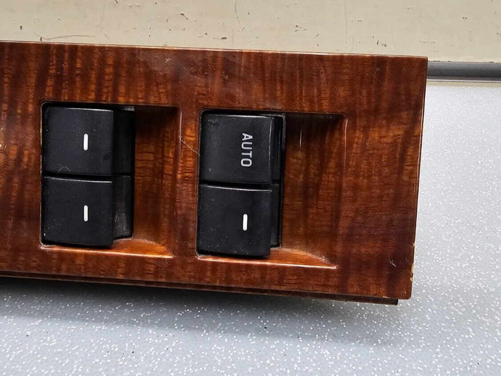 🔥06-10 EXPLORER MOUNTAINEER FRONT LEFT DRIVER MASTER WINDOW LOCK SWITCH WOOD